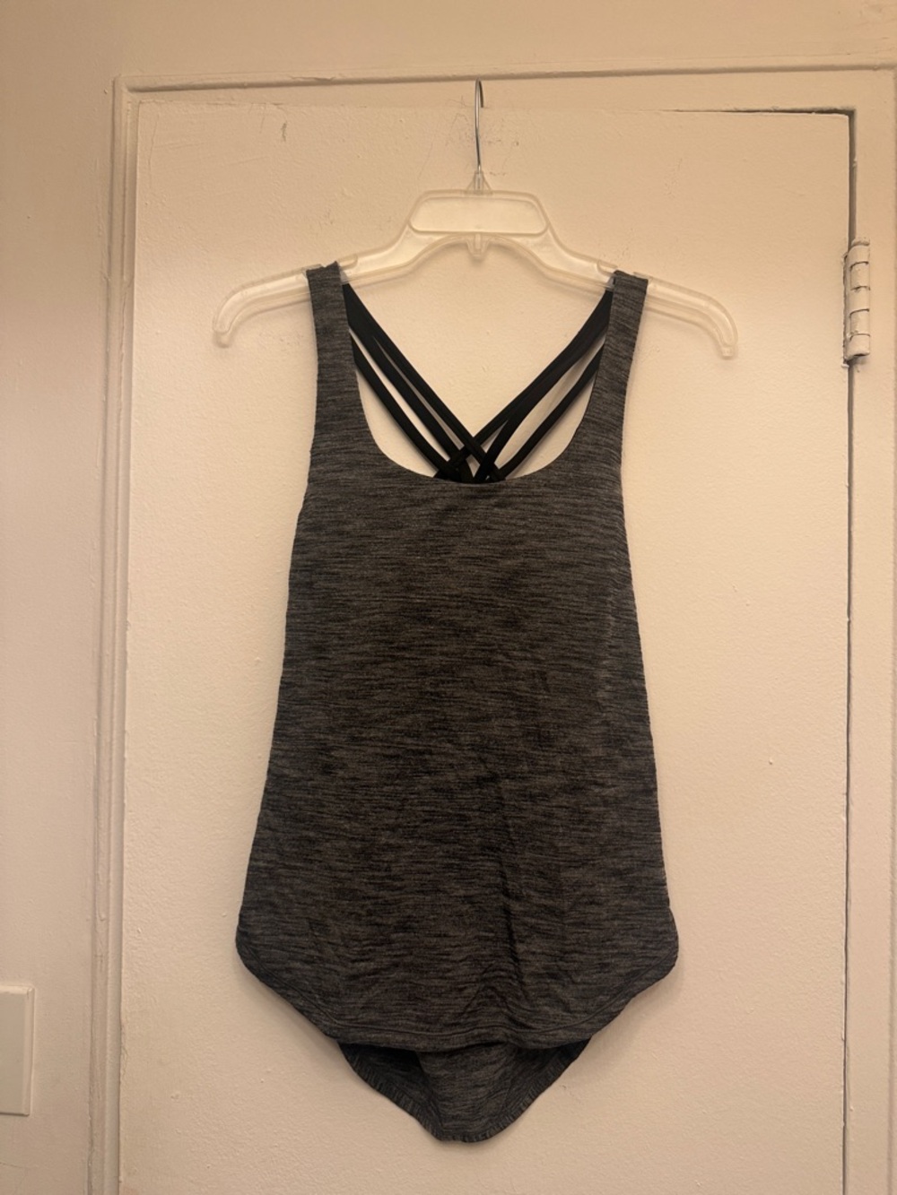 lululemon athletica Dark Gray Strappy Back Tank